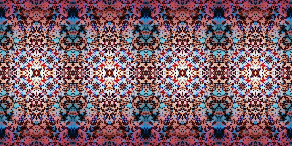 Seamless ART pattern. Texture art Foto stock