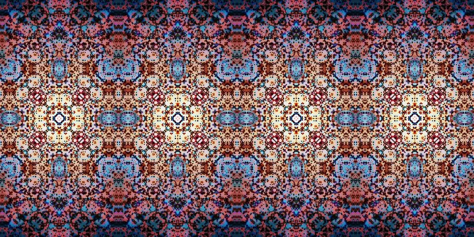 Seamless ART pattern. Texture art Stock Photos