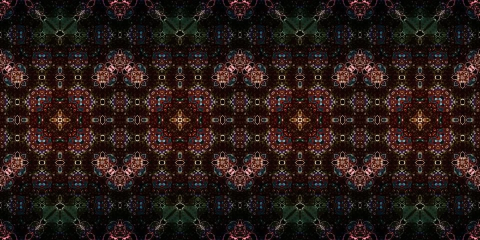 Seamless ART pattern. Texture art Stockfoto's
