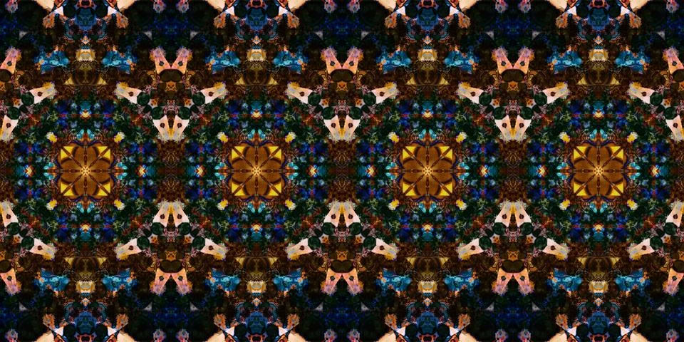 Seamless ART pattern. Texture art Foto stock