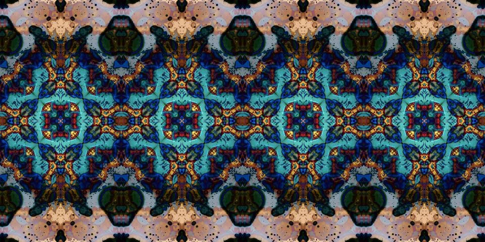Seamless ART pattern. Texture art Foto stock