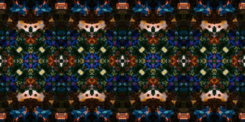Seamless ART pattern. Texture art Foto stock