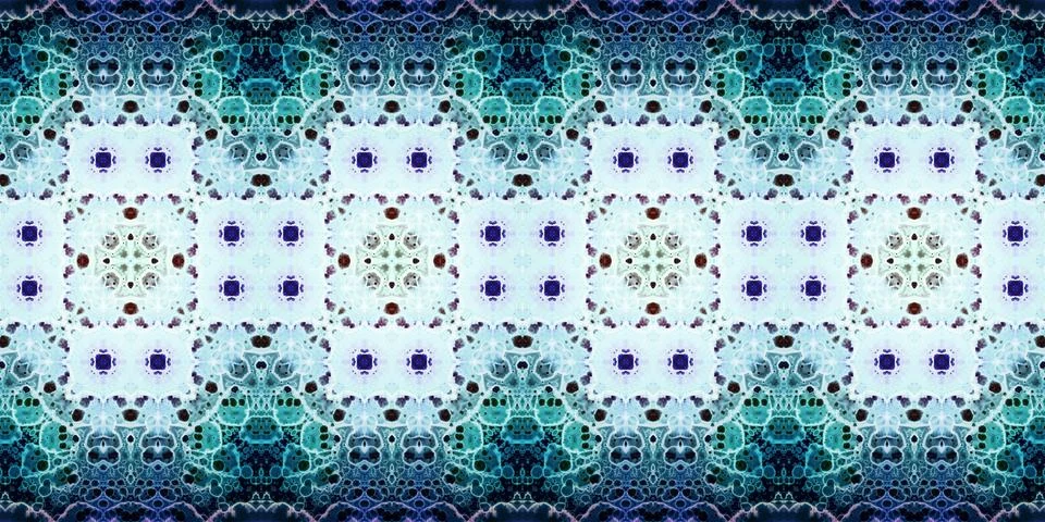 Seamless art pattern. The texture of the carpet is seamless. Ribbon pattern Stock Photos