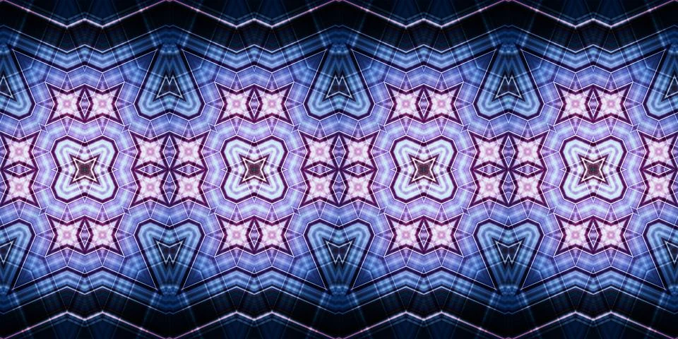 Seamless art pattern. The texture of the carpet is seamless. Ribbon pattern Stock Photos