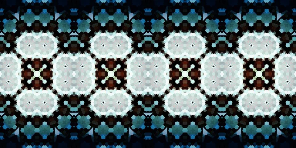 Seamless art pattern. The texture of the carpet is seamless. Ribbon pattern Stock Photos