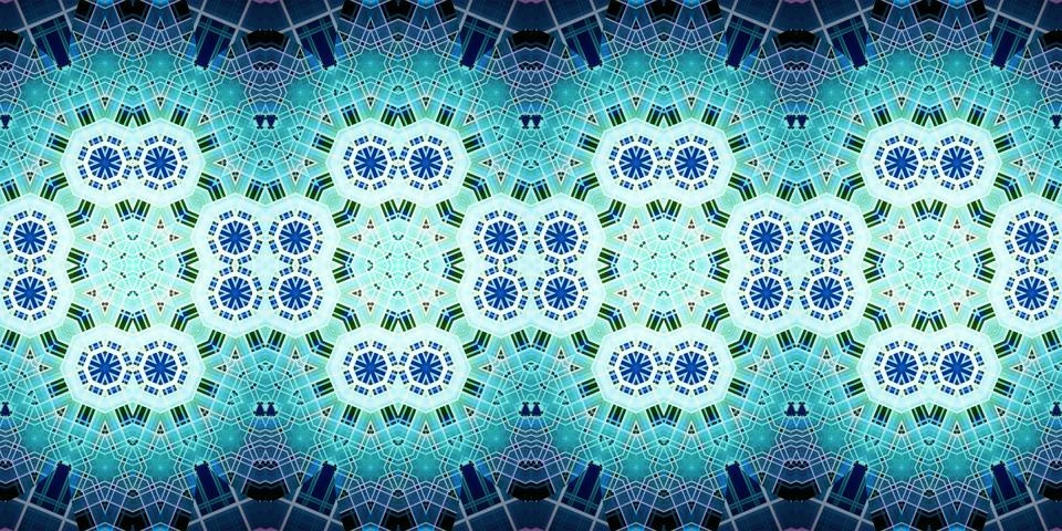 Seamless art pattern. The texture of the carpet is seamless. Ribbon pattern Stock Photos