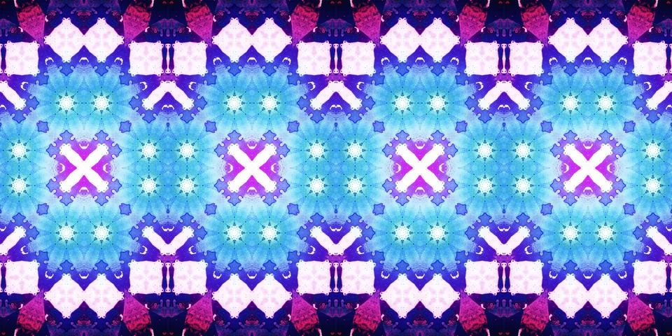 Seamless art pattern. The texture of the carpet is seamless. Ribbon pattern Stock Photos