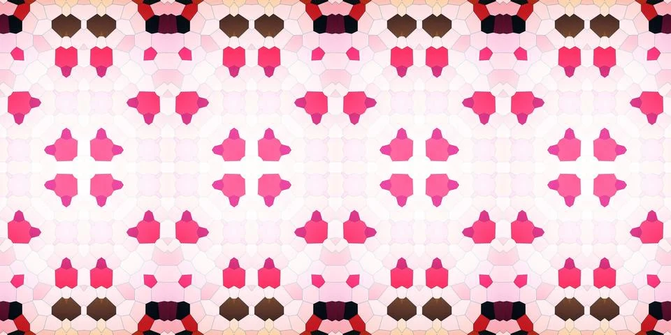 Seamless art pattern. The texture of the carpet is seamless. Ribbon pattern Foto stock