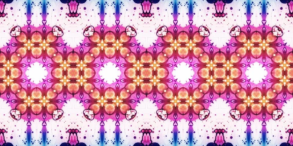 Seamless art pattern. The texture of the carpet is seamless. Ribbon pattern Stock Photos