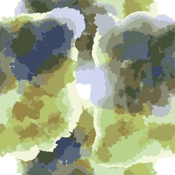 Seamless artistic watercolor splash pattern Illustrazione stock
