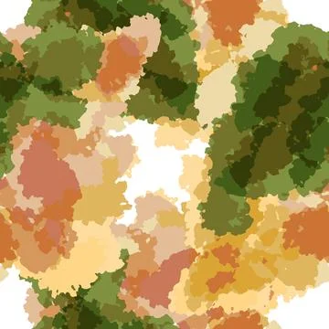 Seamless artistic watercolor splash pattern Illustrazione stock