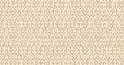Seamless asian wave pattern. Repeating looped ocean water curve chinese textu Stock Footage 126169099