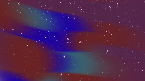 Seamless aurora style abstract background with blue teal waves and star spe.. Stock Footage 333051985