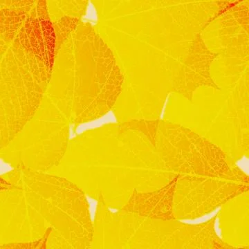 Seamless autumn leaves pattern. plus EPS10 Stock Illustration