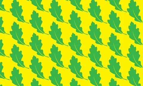 Seamless autumn leaves vector pattern for fall season design Stock Illustration