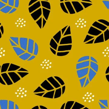 Seamless Autumn Pattern Stock Illustration