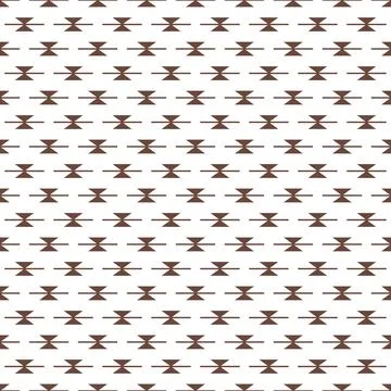 Seamless aztec pattern. ethic decorative illustration with geometric ornament Stock Illustration