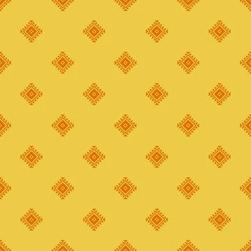 Seamless aztec pattern. ethic decorative illustration with geometric ornament Stock Illustration