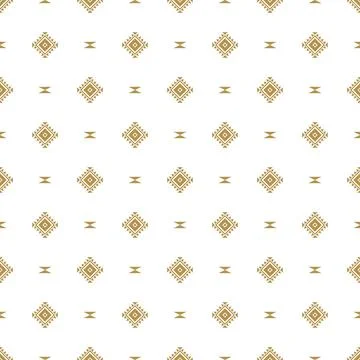 Seamless aztec pattern. ethic decorative illustration with geometric ornament Stock Illustration