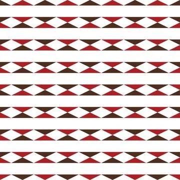 Seamless aztec pattern. ethic decorative illustration with geometric ornament Stock Illustration