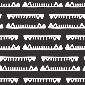 Seamless aztec vector pattern. Stock Illustration