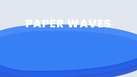 Seamless azure circular shape element for vibrant minimalist web graphics Stock Footage 337656075