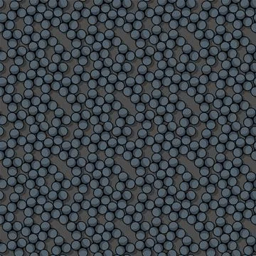 Seamless backdrop with chaotic circle shapes Stock Illustration