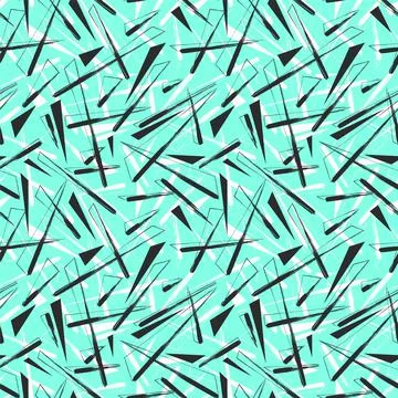 Seamless backdrop with grunge chaotic triangles Stock Illustration