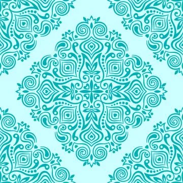 Seamless background with abstract ethnic pattern. Stock Illustration