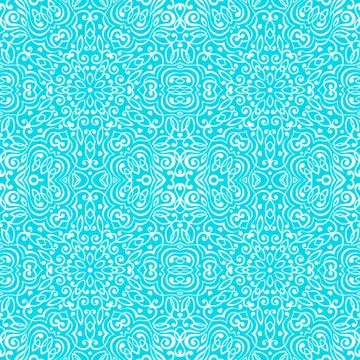 Seamless background with abstract ethnic pattern Stock Illustration