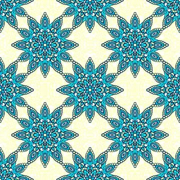 Seamless background with abstract ethnic pattern Illustrazione stock