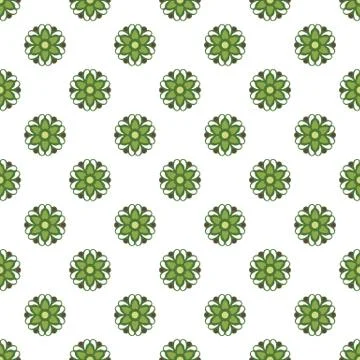 Seamless background with abstract ethnic pattern Stock Illustration