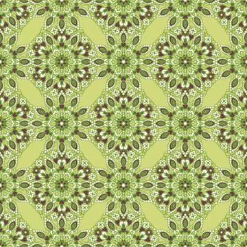 Seamless background with abstract ethnic pattern Stock Illustration