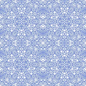 Seamless background with abstract ethnic pattern Stock Illustration