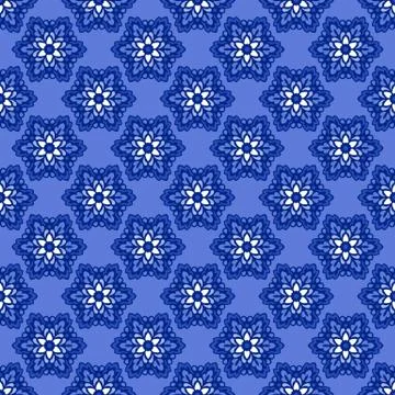Seamless background with abstract ethnic pattern Illustrazione stock