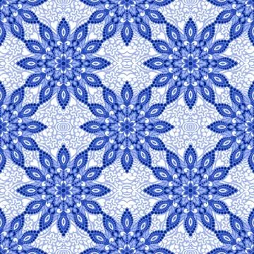 Seamless background with abstract ethnic pattern Illustrazione stock