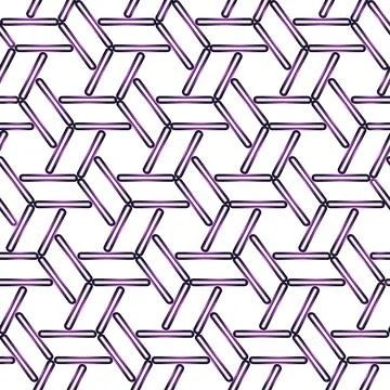 Seamless background with abstract halogen elements Stock Illustration