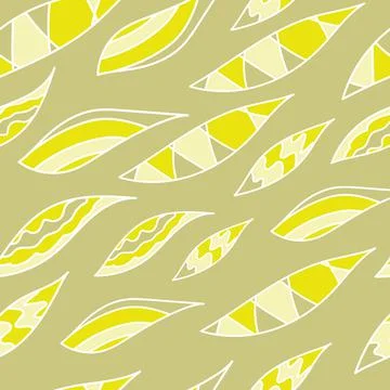 Seamless background with abstract shapes Stock Illustration