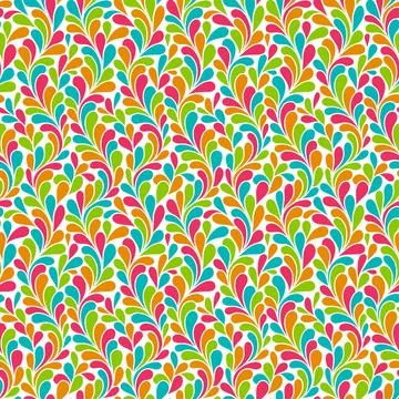 Seamless background in an abstract style Stock Illustration