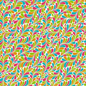 Seamless background in an abstract style Stock Illustration