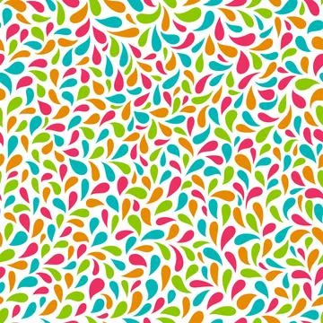 Seamless background in an abstract style Stock Illustration