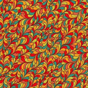 Seamless background in an abstract style Stock Illustration