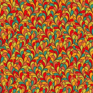 Seamless background in an abstract style Stock Illustration