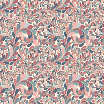 Seamless background in an abstract style Stock Illustration