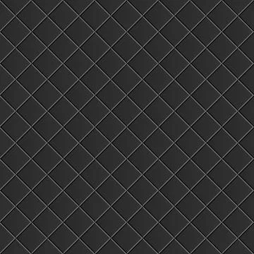 Seamless background with anthracite tiles - vector design Stock Illustration