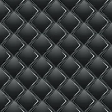 Seamless background - anthracite wood frame with filling Stock Illustration