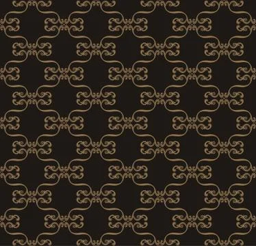 Seamless background in Arabic style Stock Illustration