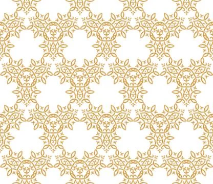 Seamless background in Arabic style Stock Illustration