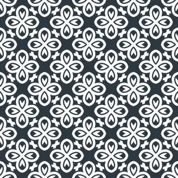 Seamless background in Arabic style Stock Illustration