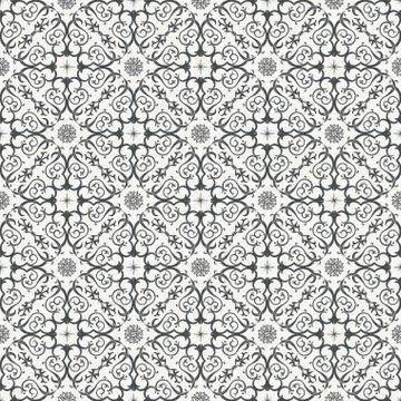 Seamless background in Arabic style Stock Illustration